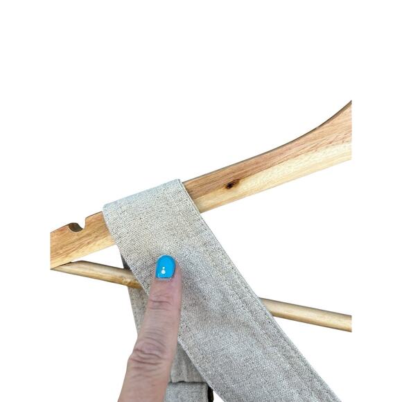 D'mode Classix Linen Blend Vintage 90s Women's Shorts Jumpsuit Beige Size SMALL - Picture 9 of 10